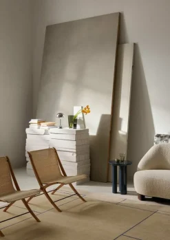 &Tradition Tung JA3 side table, steel blue