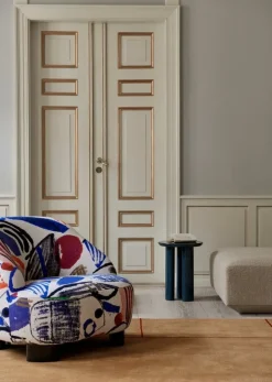 &Tradition Tung JA3 side table, steel blue