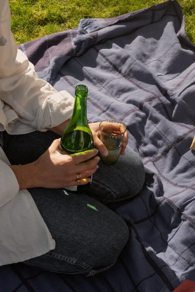 &Tradition Untitled AP10 throw, 150 x 200 cm, electric blue