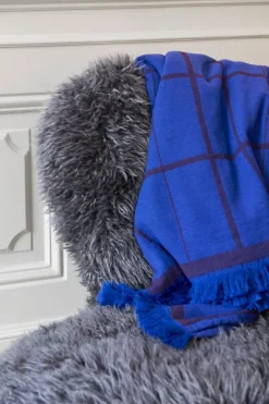 &Tradition Untitled AP10 throw, 150 x 200 cm, electric blue