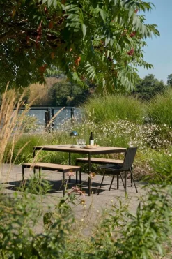 &Tradition Ville AV27 bench, 110 x 40 cm, teak - warm black