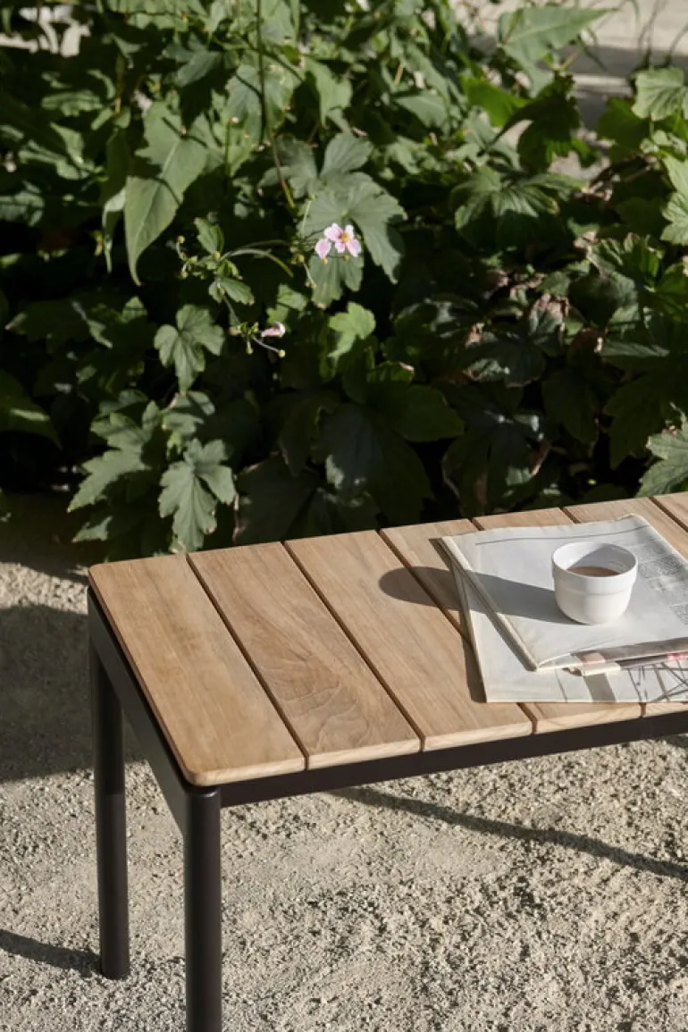 &Tradition Ville AV27 bench, 110 x 40 cm, teak - warm black