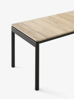 &Tradition Ville AV27 bench, 110 x 40 cm, teak - warm black