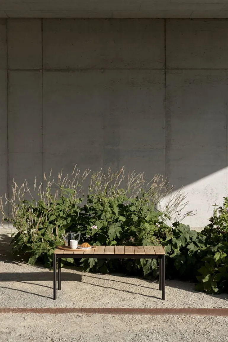 &Tradition Ville AV27 bench, 110 x 40 cm, teak - warm black