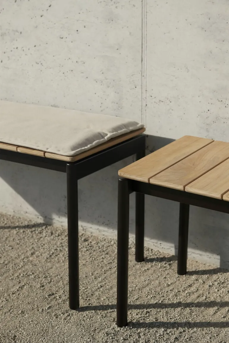 &Tradition Ville AV27 bench, 110 x 40 cm, teak - warm black