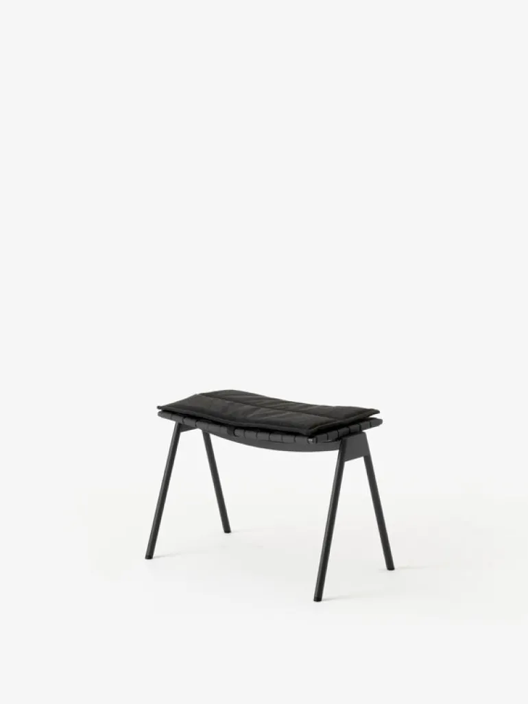 &Tradition Ville AV46 outdoor footstool, bronze green