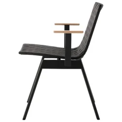 &Tradition Ville AV34 outdoor armchair, warm black