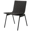 &Tradition Ville AV33 outdoor side chair, warm black