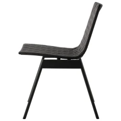&Tradition Ville AV33 outdoor side chair, warm black