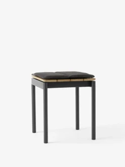 &Tradition Ville AV47 stool, teak - warm black