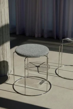 &Tradition Wire Stool VP11 seat pad, Hallingdal 126 grey