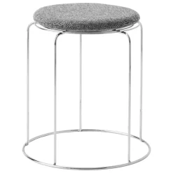 &Tradition Wire Stool VP11 seat pad, Hallingdal 126 grey