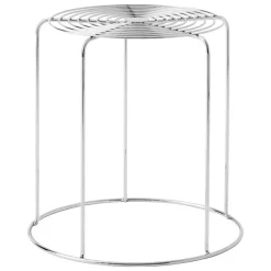 &Tradition Wire Stool VP11, stainless steel