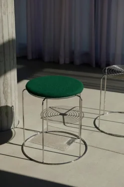 &Tradition Wire Stool VP11, stainless steel