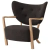 &Tradition Wulff ATD2 lounge chair, Hallingdal 376 - oak