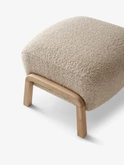 &Tradition Wulff ATD2 lounge chair and ATD3 pouf, Karakorum 003 - oak