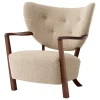 &Tradition Wulff ATD2 lounge chair,Karakorum 003 - walnut