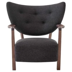 &Tradition Wulff ATD2 lounge chair, Hallingdal 376 - walnut
