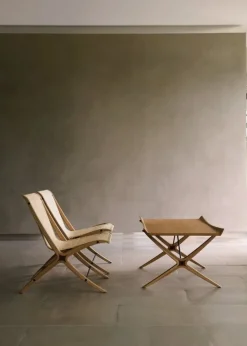 &Tradition X HM13 coffee table, oak - walnut