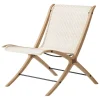 &Tradition X HM10 lounge chair, oak with walnut insert - natural