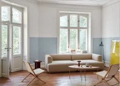 &Tradition X HM10 lounge chair, oak with walnut insert - natural