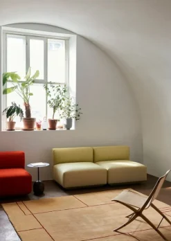 &Tradition X HM10 lounge chair, oak with walnut insert - natural