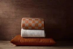 Anno Ala throw, 130 x 180 cm, white - sand