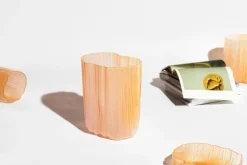 Antrei Hartikainen Melt vase, XL, peach