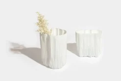 Antrei Hartikainen Melt vase, L, white