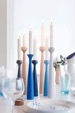 applicata Lily candleholder, city grey