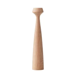 applicata Lily candleholder, oak