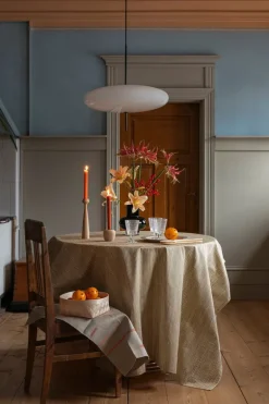 applicata Lily candleholder, oak