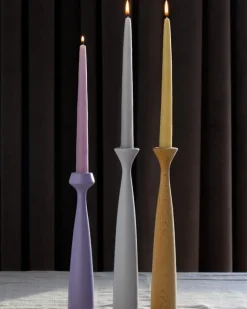 applicata Rose candleholder, oiled oak