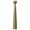 applicata Tulip candleholder, olive green