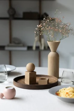 applicata Twist salt - pepper set, oak