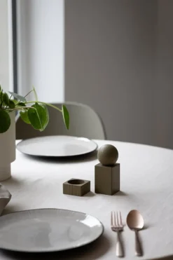 applicata Twist salt - pepper set, olive green