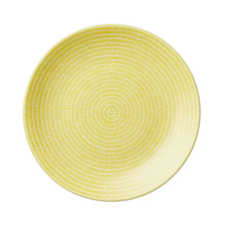 Arabia 24h Avec plate 20 cm, yellow