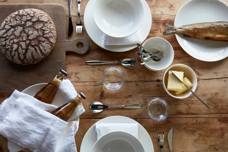 Arabia 24h deep plate 18 cm, white