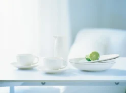 Arabia 24h saucer, 17 cm, white