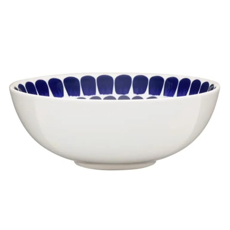 Arabia 24h Tuokio deep plate, 18 cm, cobalt blue