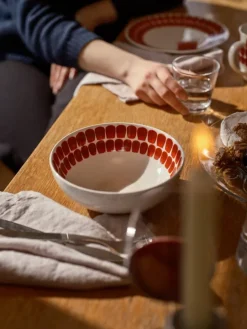 Arabia 24h Tuokio plate 20 cm, red