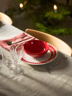 Arabia 24h Tuokio plate 26 cm, red