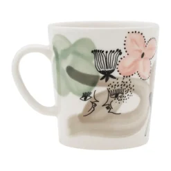 Arabia Kukkamaa mug, 0,3 L, green