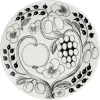 Arabia Paratiisi plate 26 cm, black