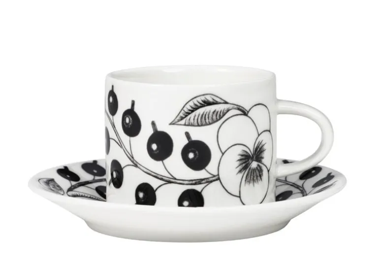 Arabia Paratiisi saucer 14 cm, black