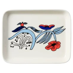 Arabia Puutarhurit plate, 15 x 19 cm