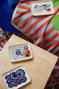 Arabia Puutarhurit plate, 15 x 19 cm