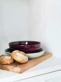 Arabia Uunikokki oven dish round 2 L, plum