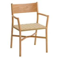 Ariake Ariake arm chair, oak - textile strap