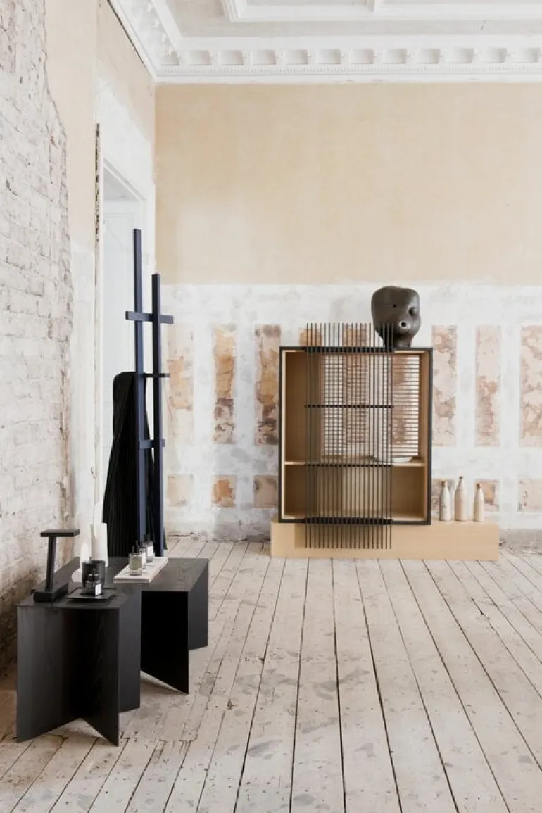 Ariake Elements coat rack, indigo